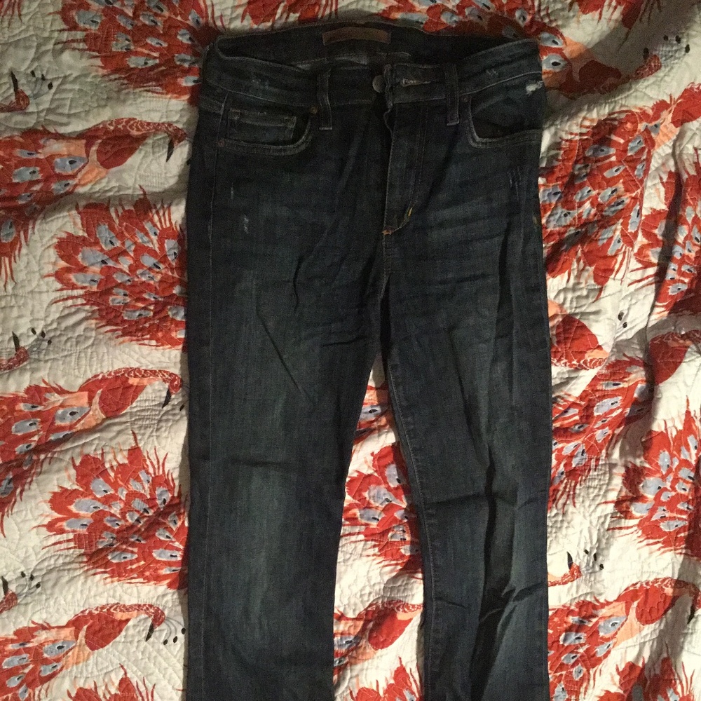 Navy blue jeans